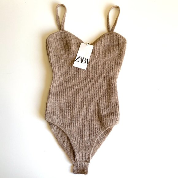 Zara Limited Edition Knit Bodysuit - Picture 4 of 10